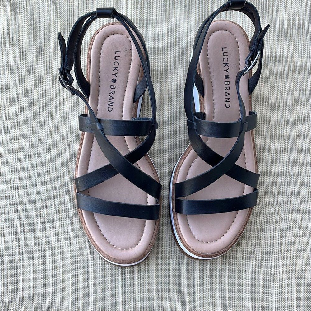 Lucky Brand sandals.